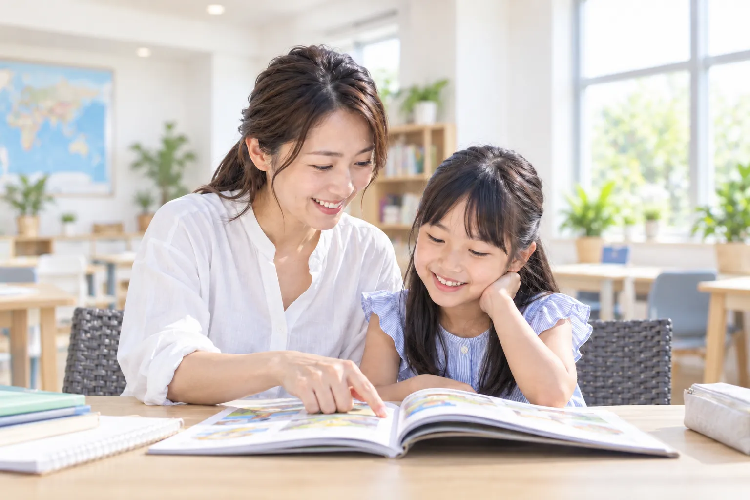 親子留学のイメージ写真