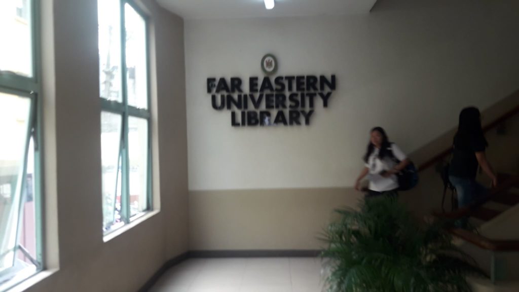 ファー・イースタン大学（Far Eastern University）の図書館