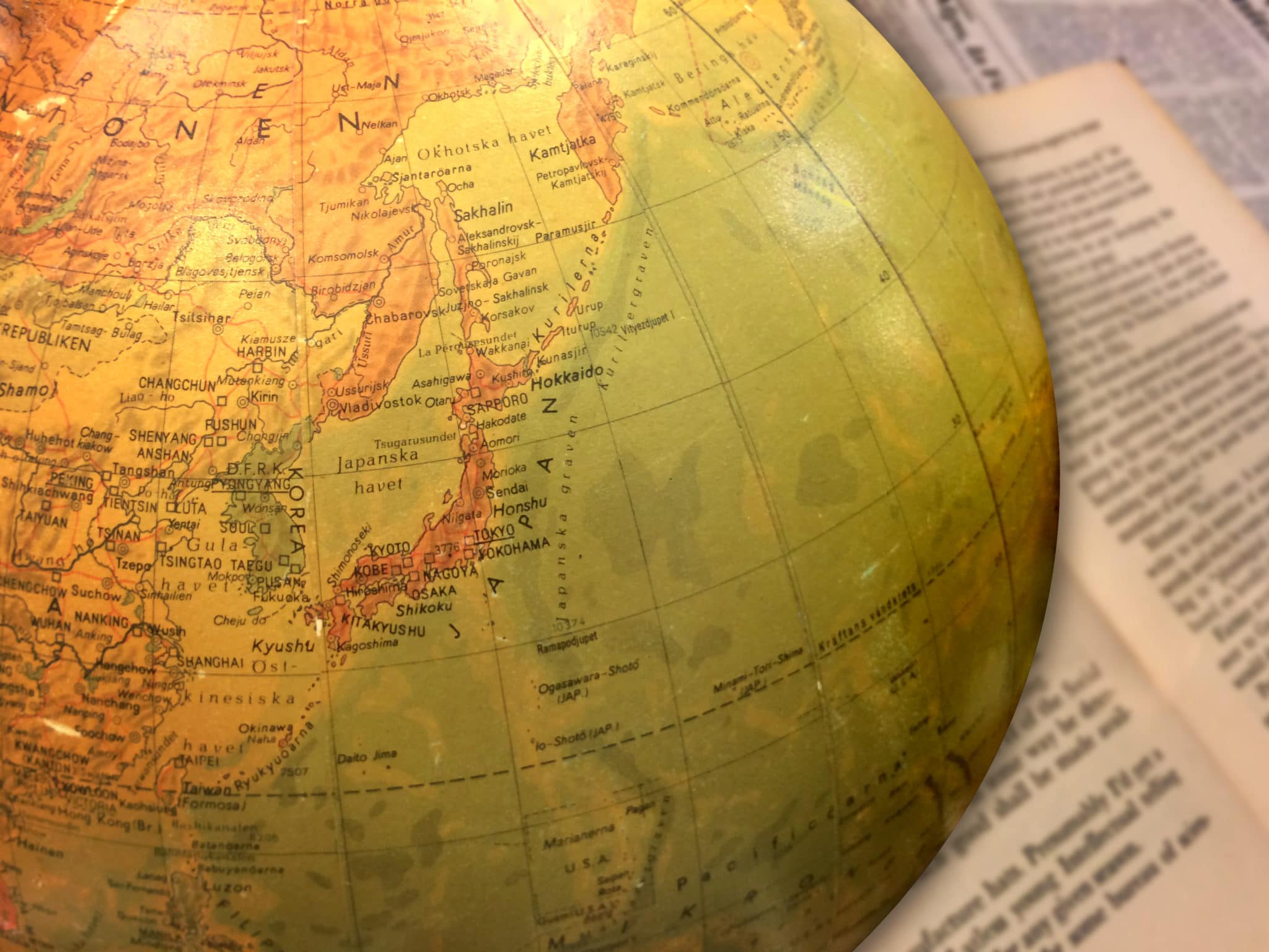 フィリピンを含む世界地図