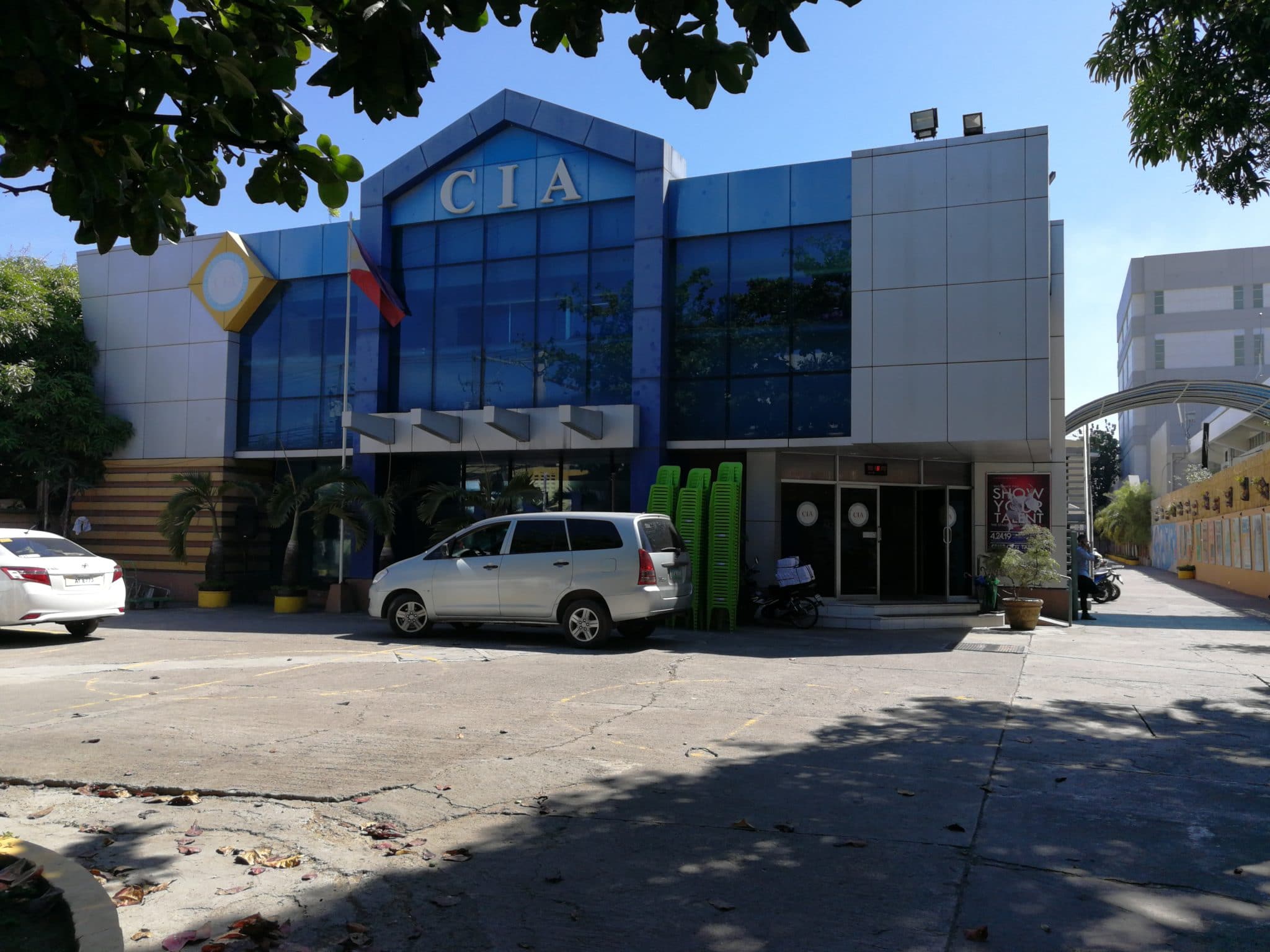 CIA(Cebu International Academy)の正面