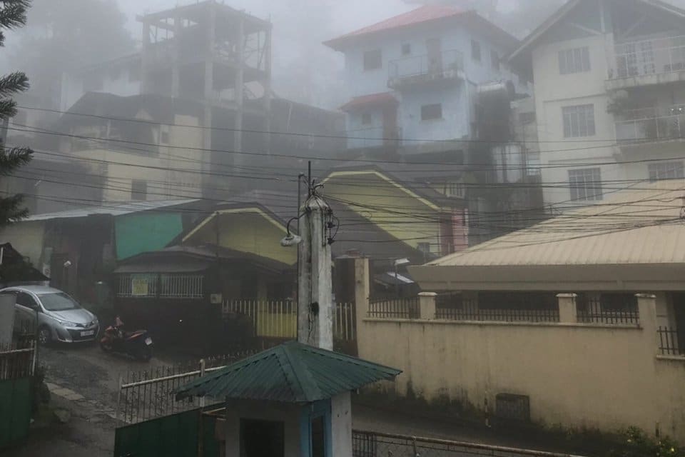 雨季　バギオ