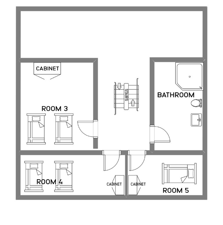 SHARED ROOM 2nd FLOOR