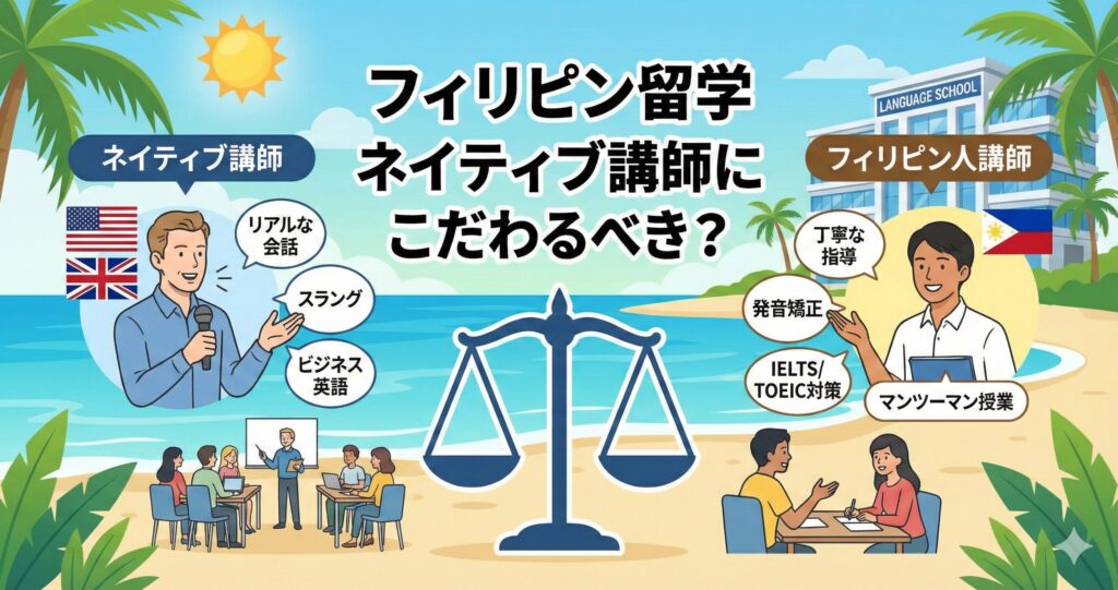 フィリピン留学 ネイティブ