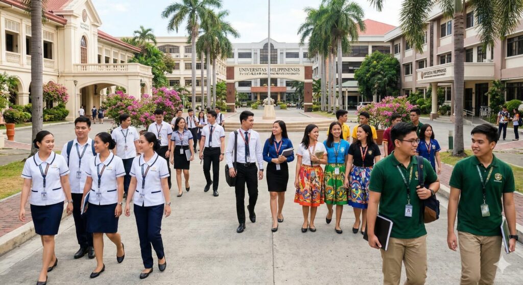フィリピンの大学 制服
