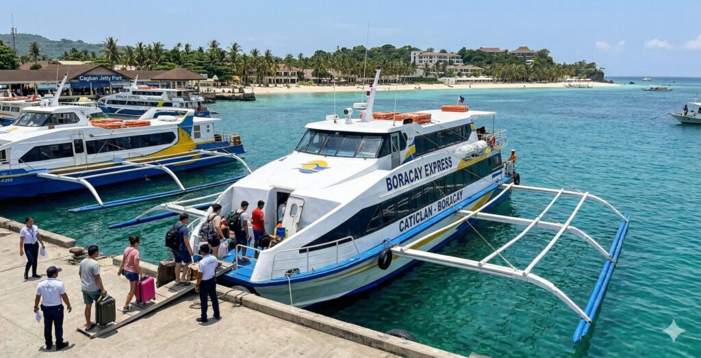ボラカイ島 フェリー