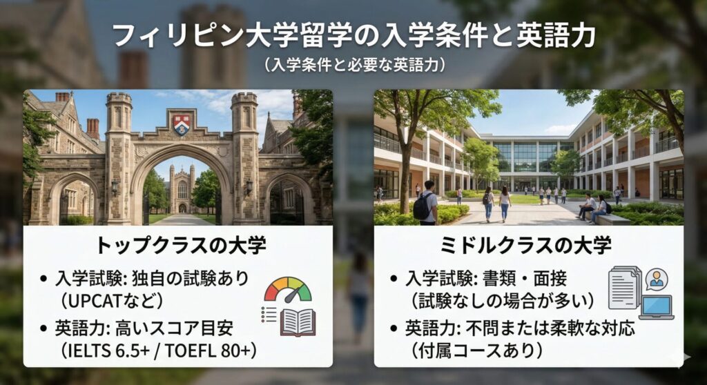 フィリピン 大学留学 英語力